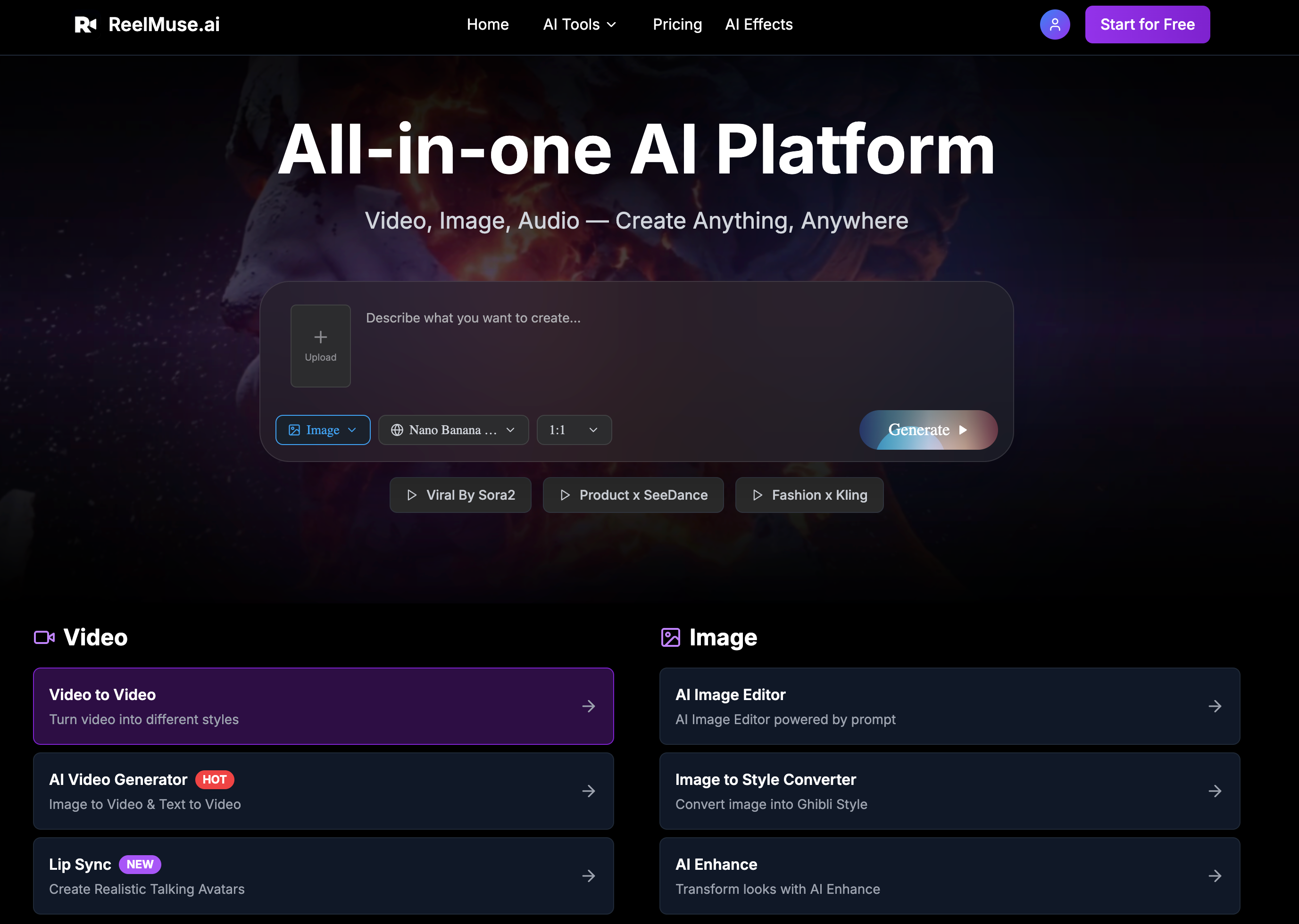 ReelMuse.ai screenshot 1