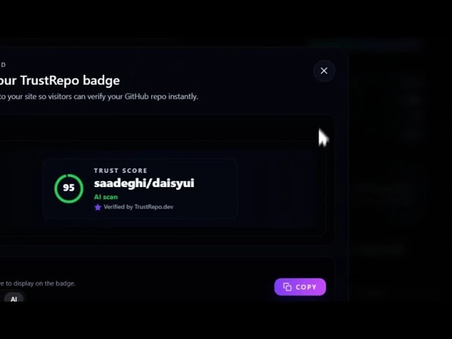 TrustRepo.dev screenshot 4