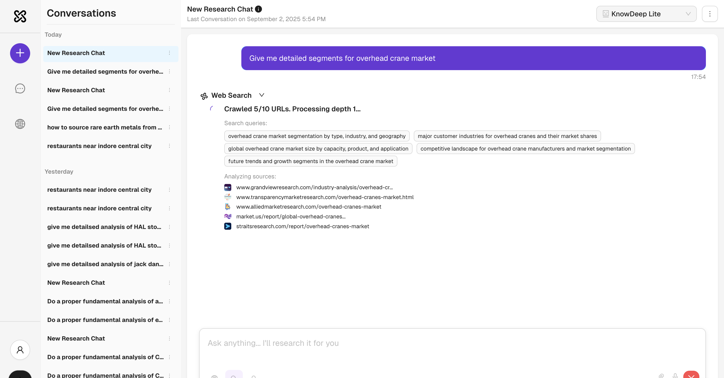 Knowdeep screenshot 2