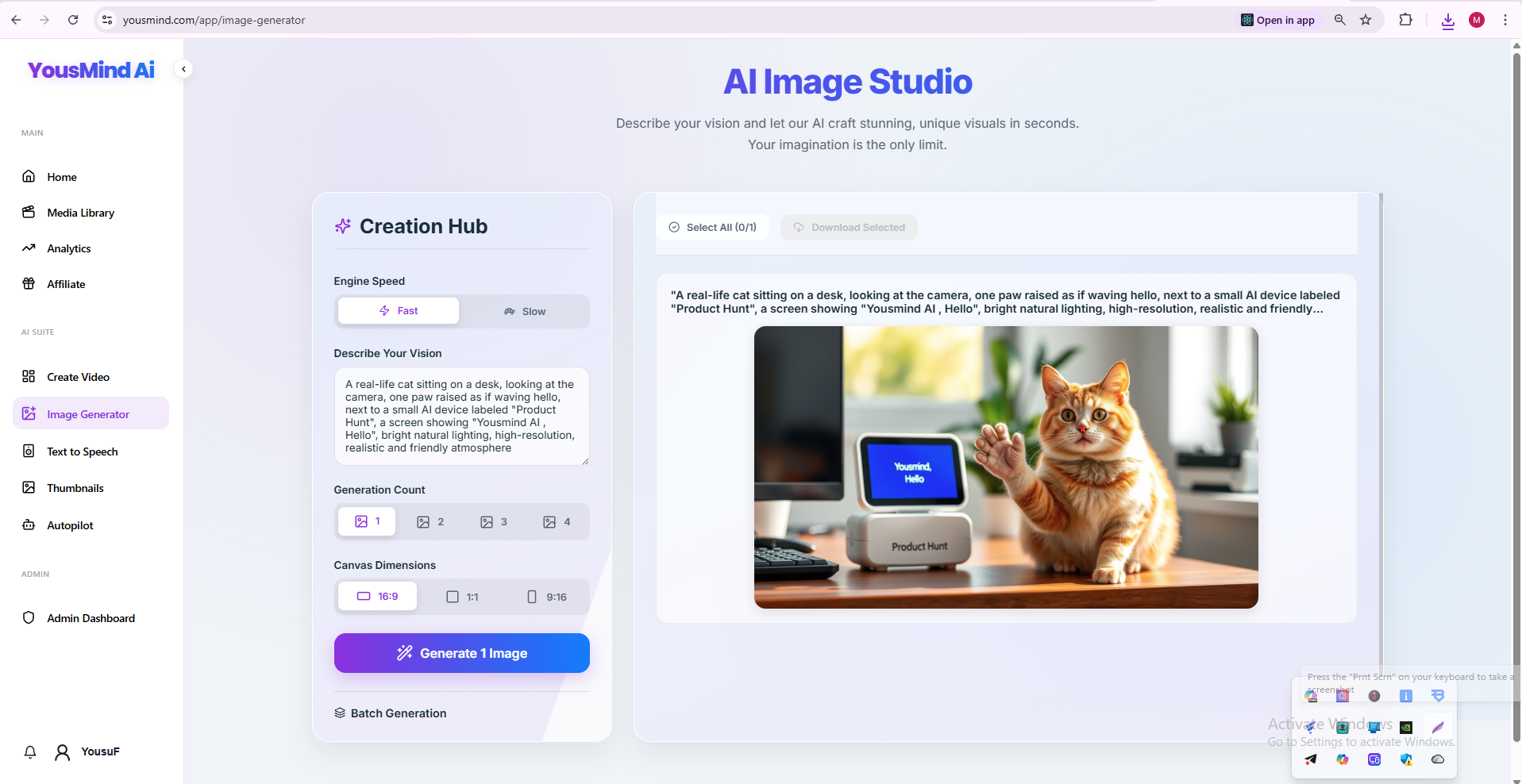 Yousmind Ai screenshot 2