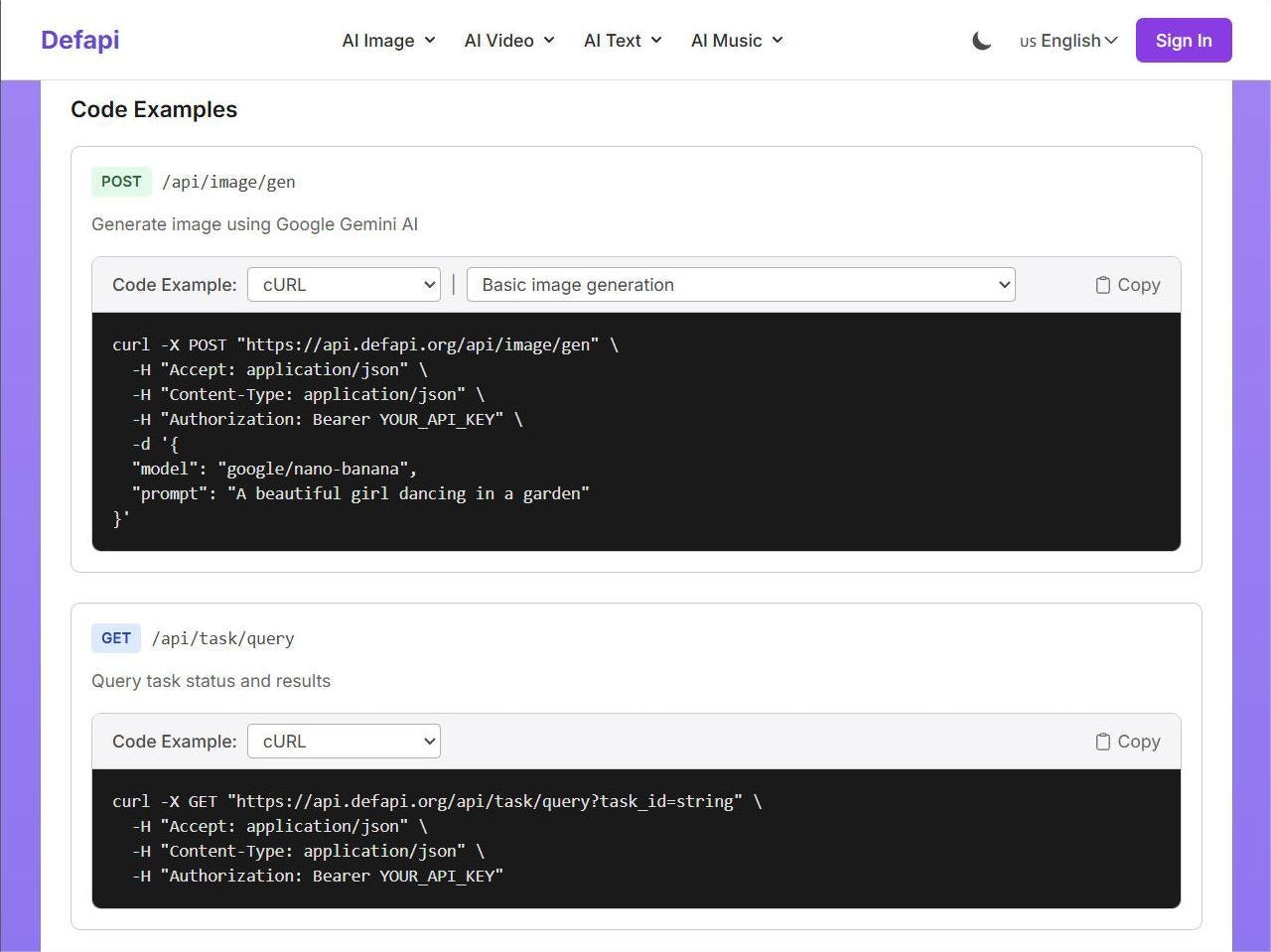 Defapi screenshot 3