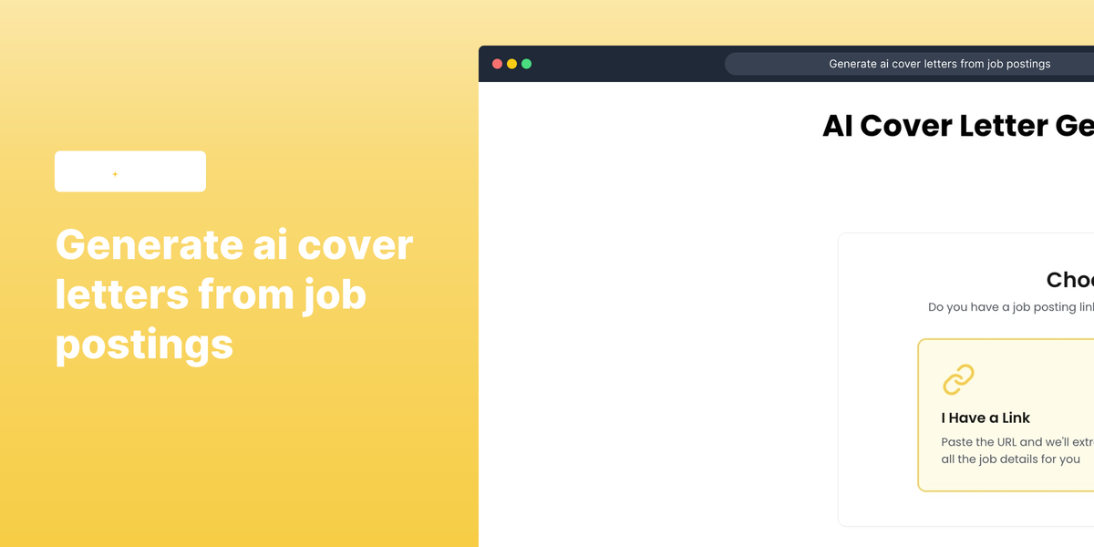 AI Cover Letter Generator by MAJC screenshot 4