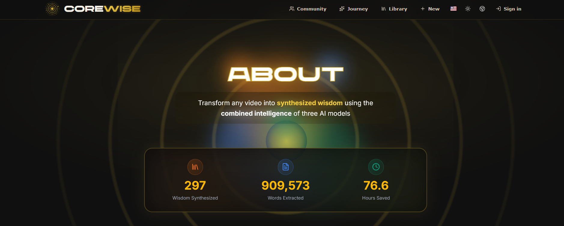 CoreWise.video screenshot 2