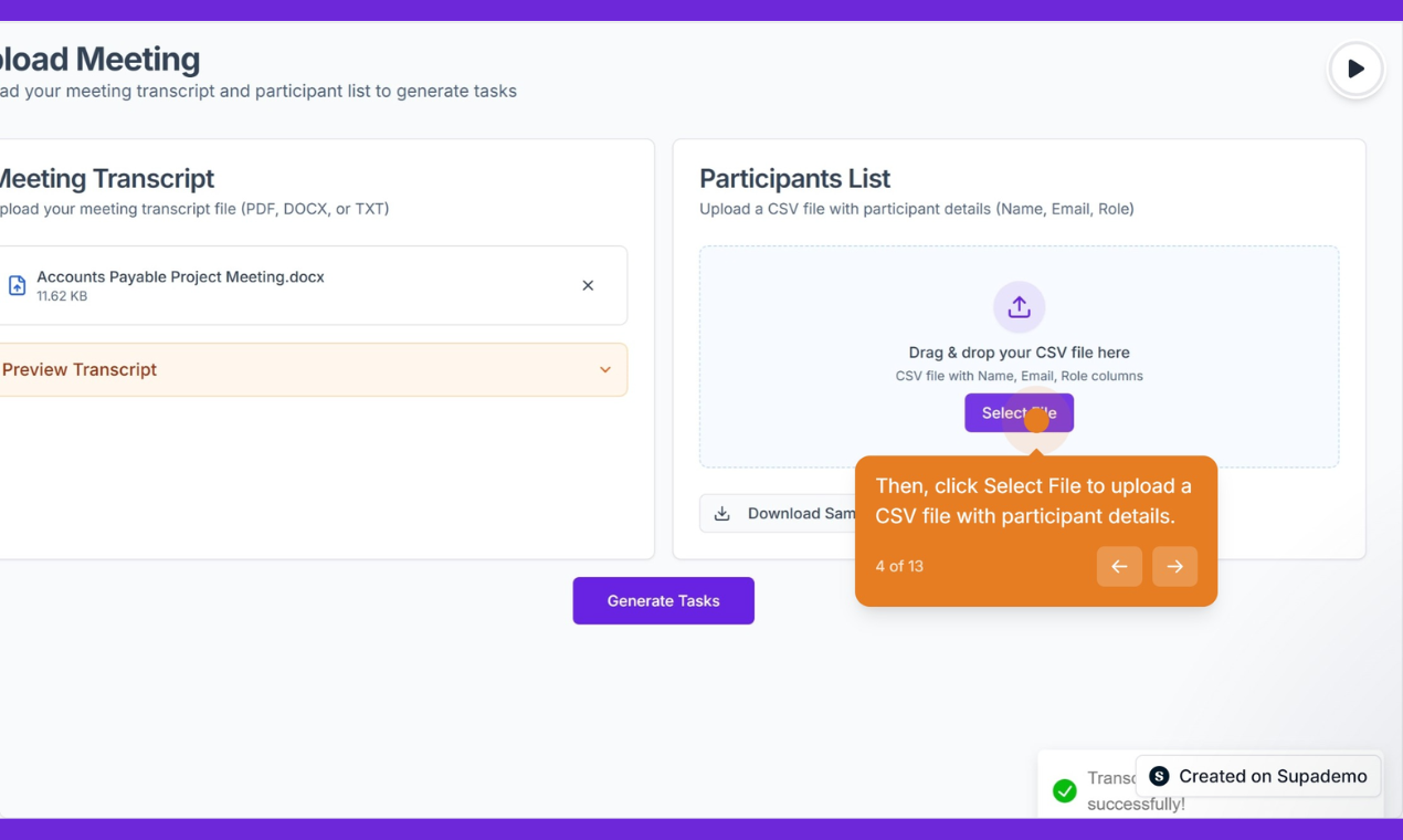 TaskIQ - Meeting tasks by email screenshot 4