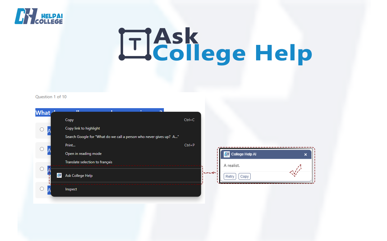 College Help AI screenshot 3