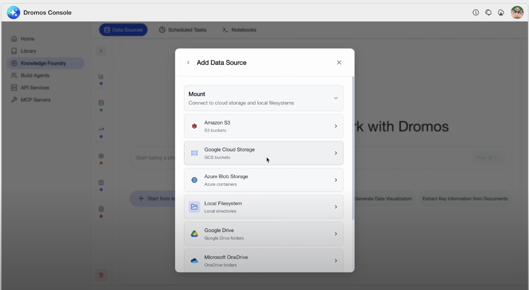 Introducing Dromos Console screenshot 1