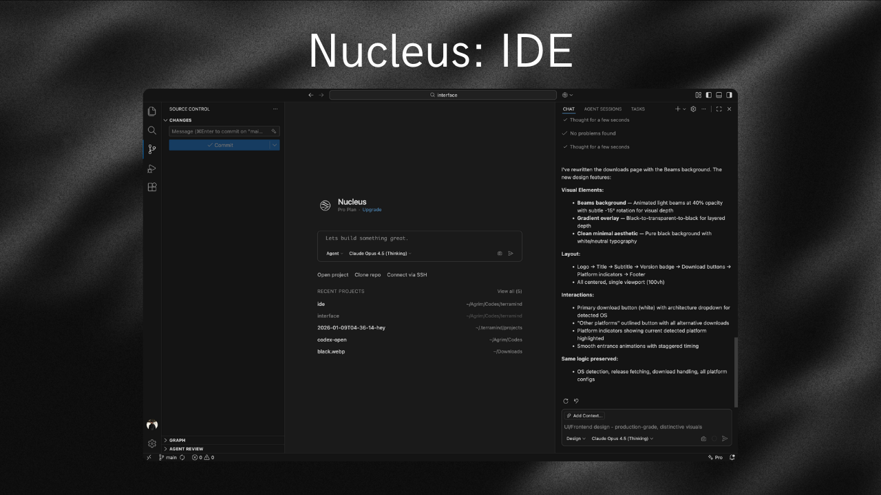 Terramind Nucleus screenshot 1