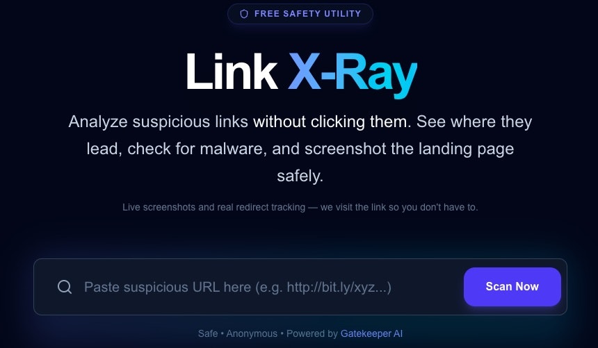 Link X-Ray screenshot 1