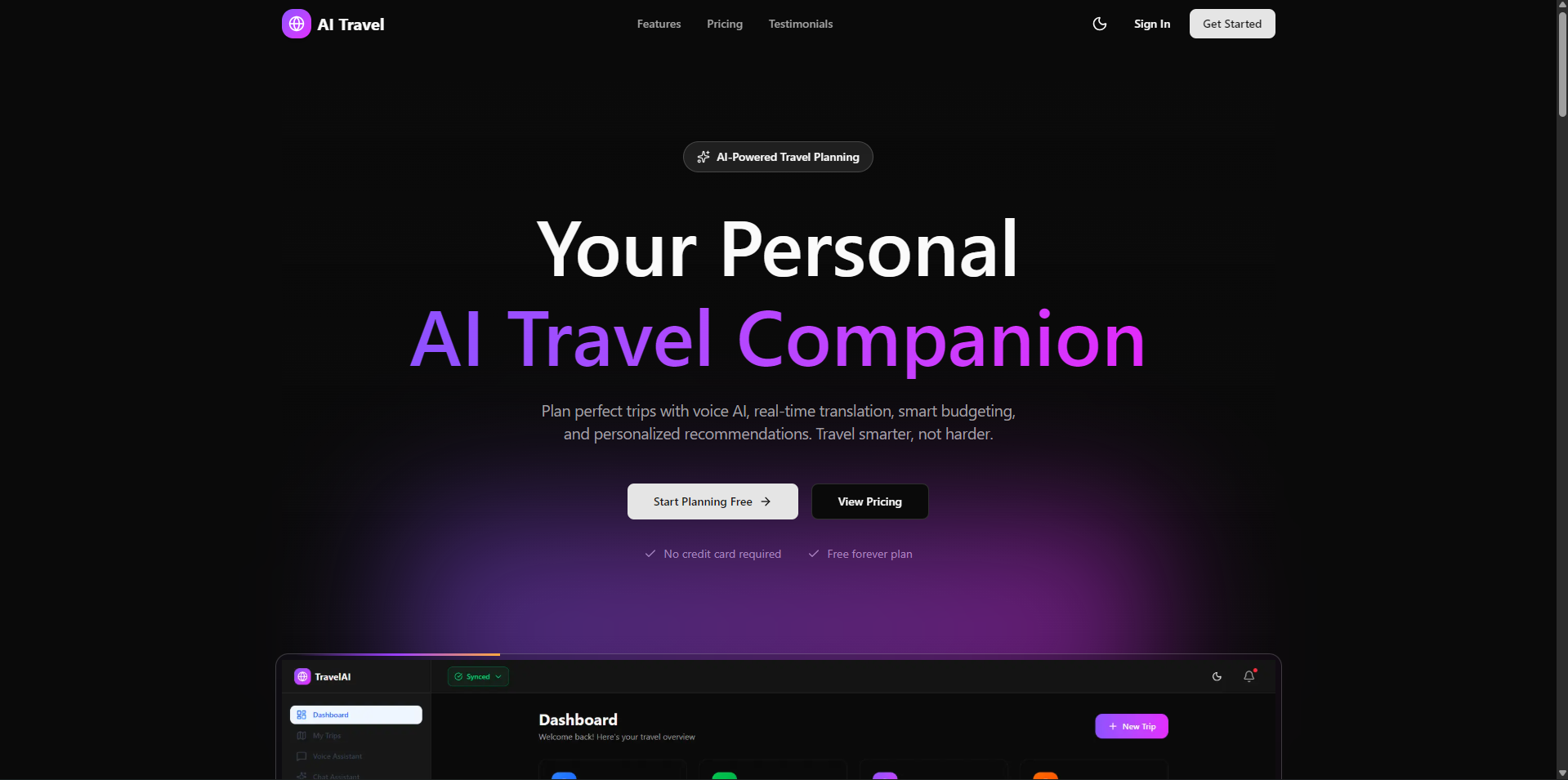 Tourizm AI - Plan the best trip with AI screenshot 2