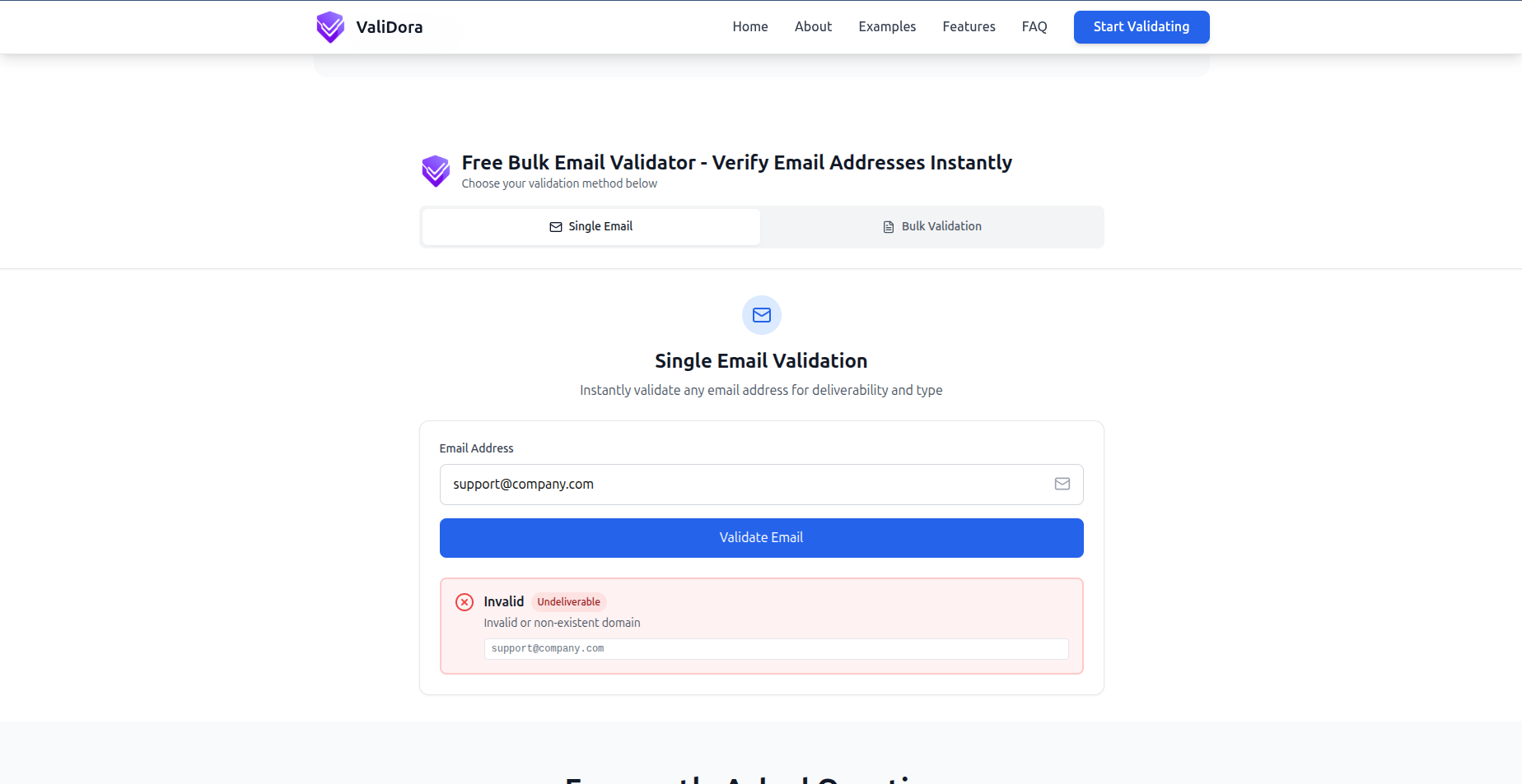 ValiDora screenshot 3