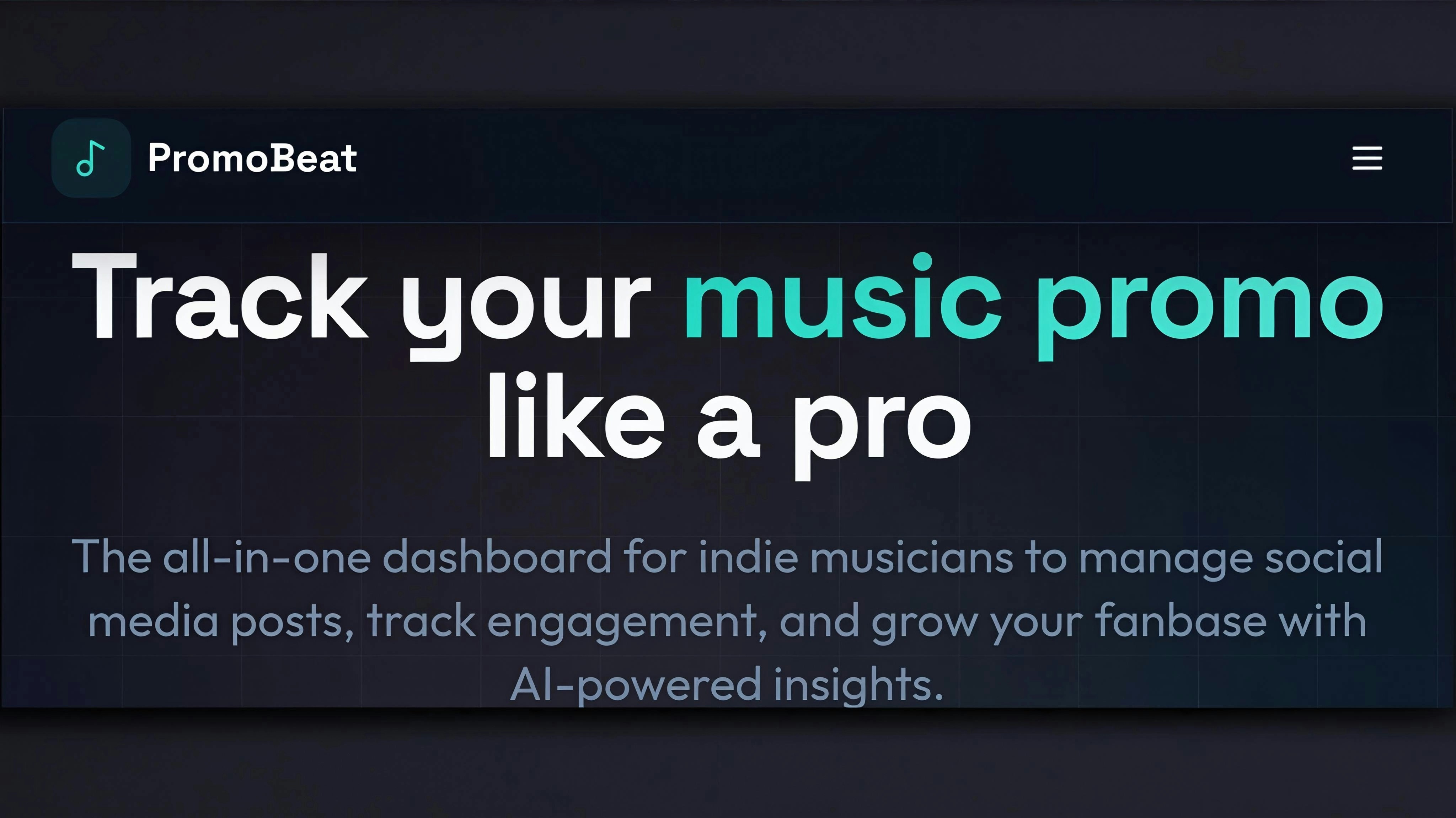 PromoBeat screenshot 2