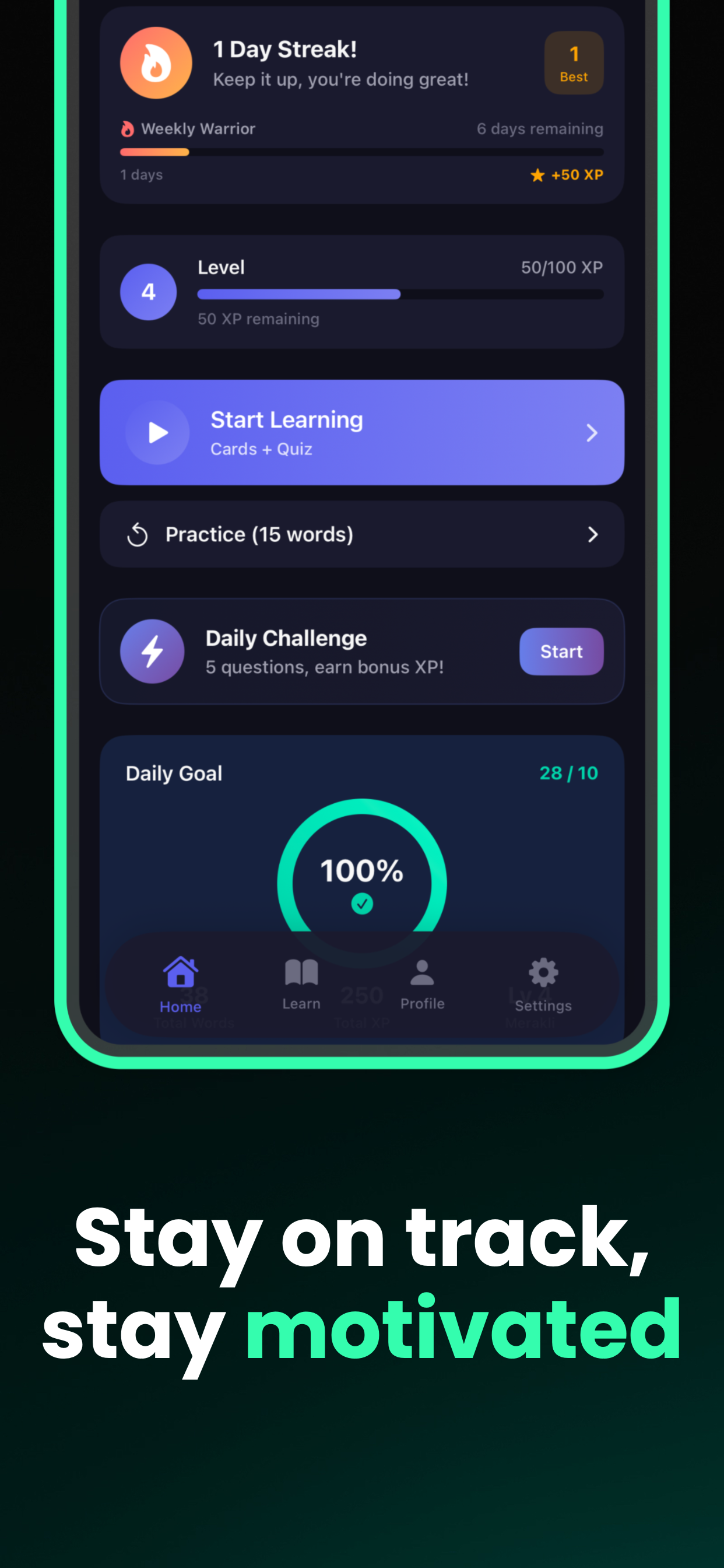 Lingui: Learn English Words screenshot 5