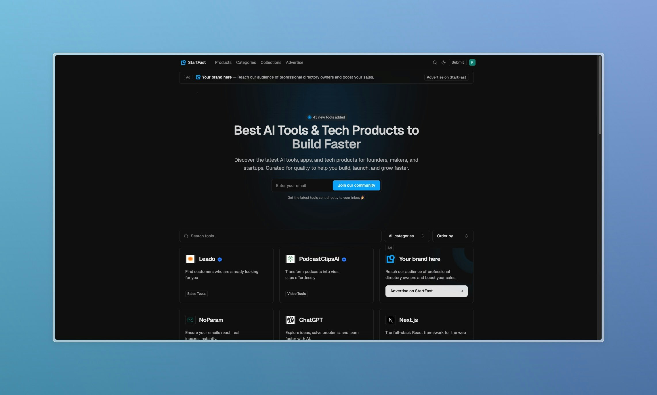 StartFast screenshot 1