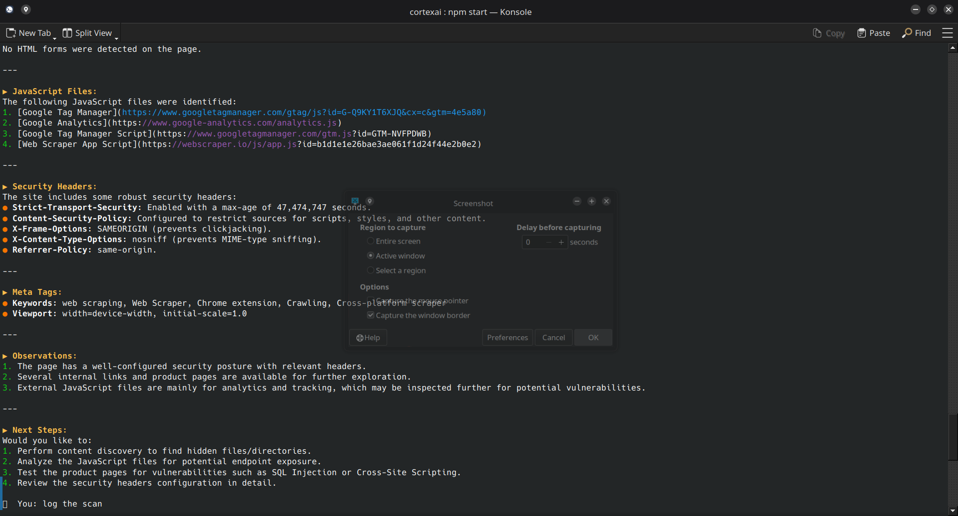 CortexAI screenshot 2