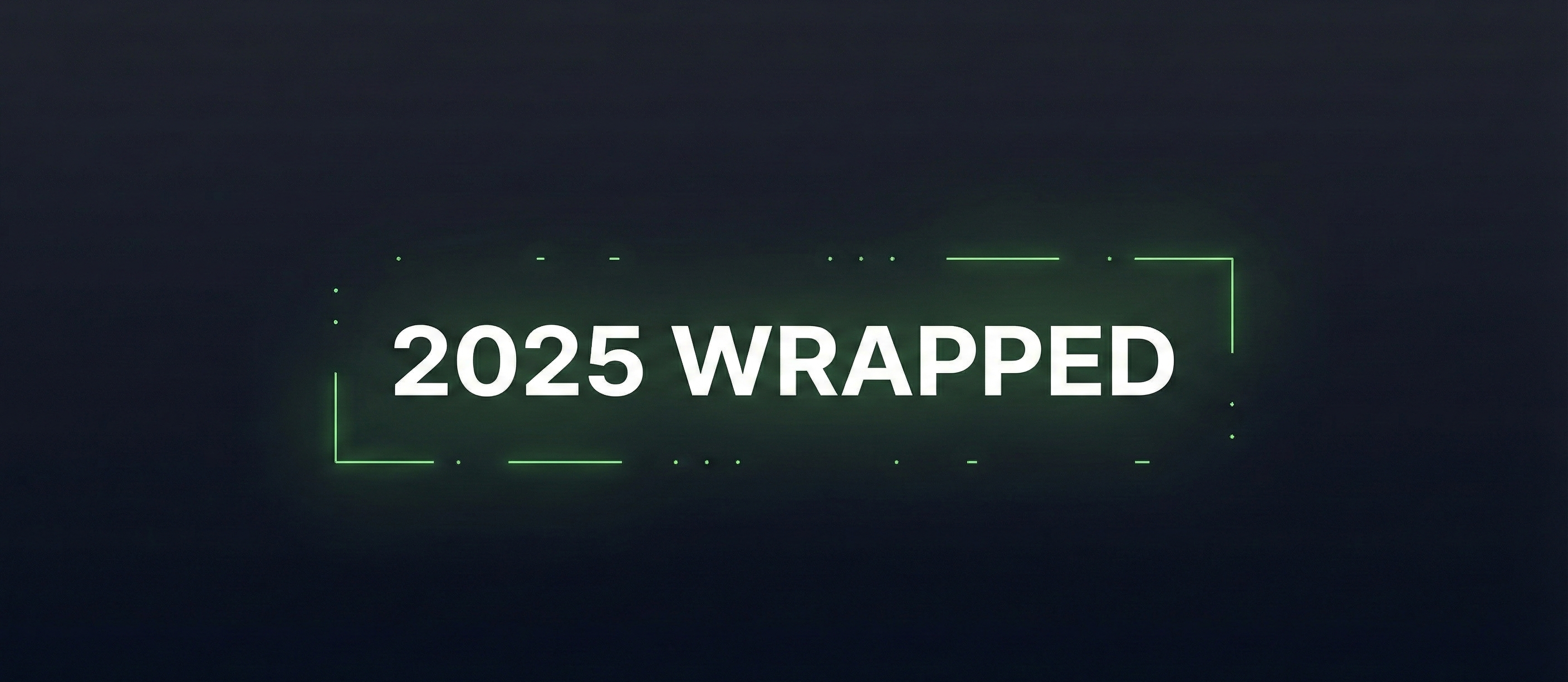 Dev Wrapped 2025 screenshot 1