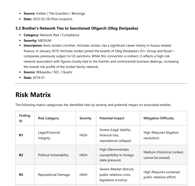 Due Diligence Platform screenshot 3
