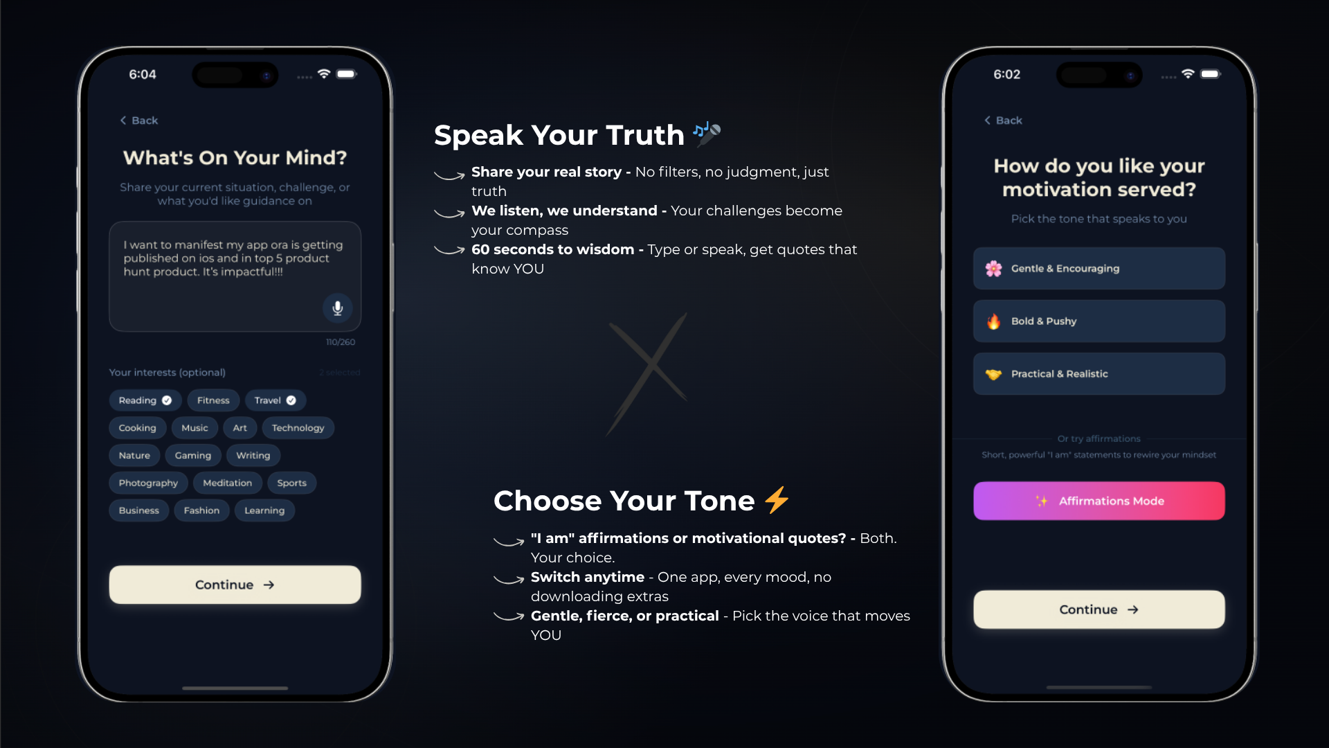 Ora screenshot 2
