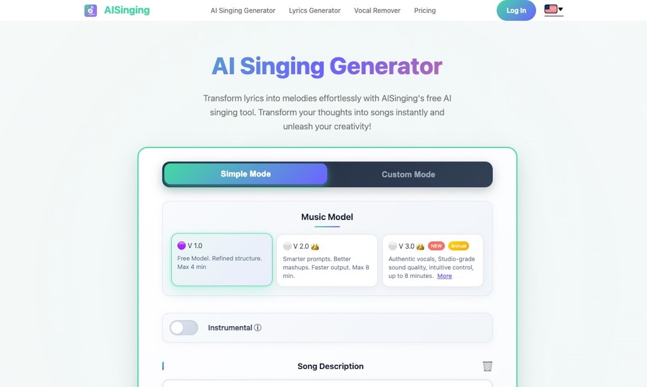 AI Singing screenshot 1