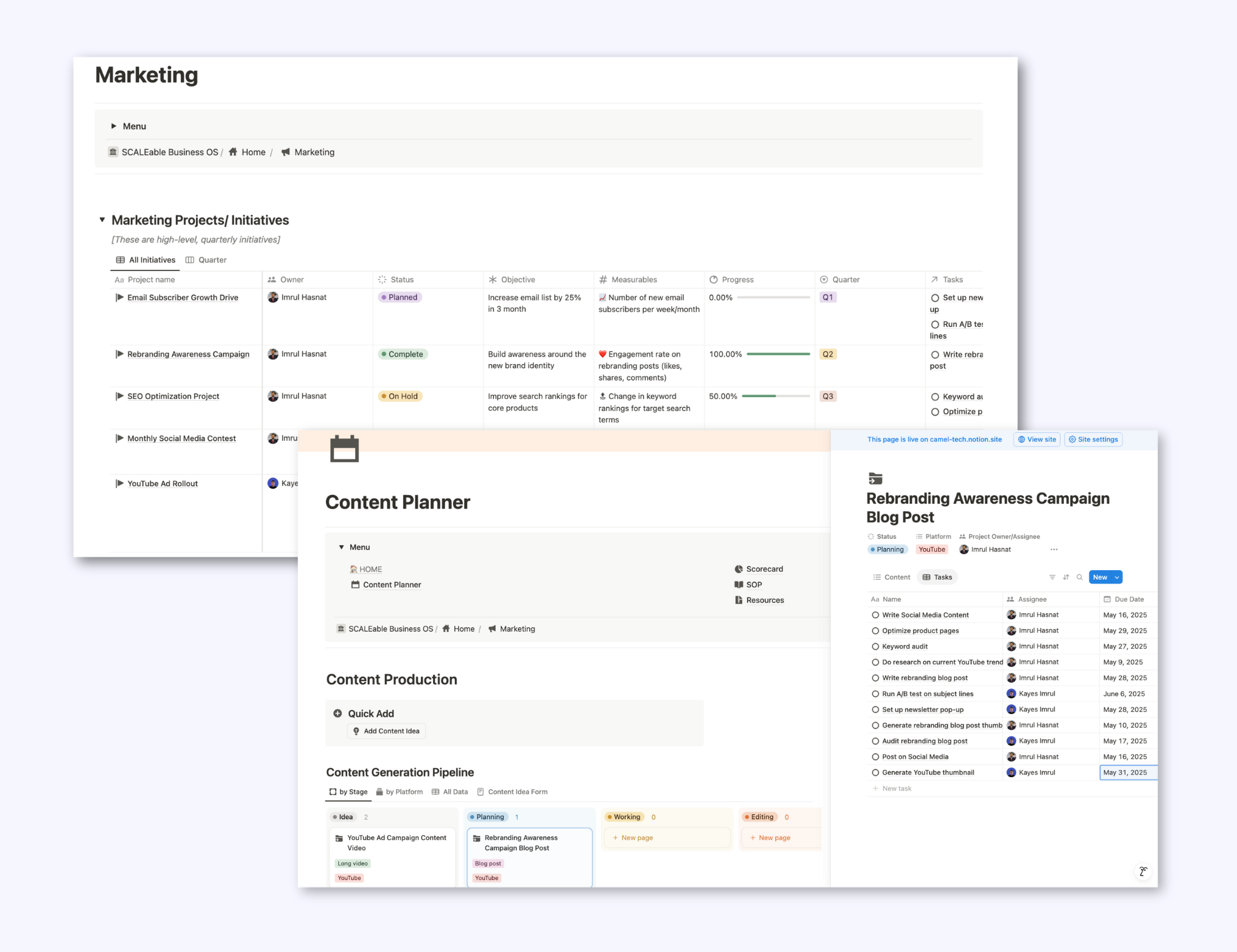 Notion-EOS Business Operating System screenshot 6