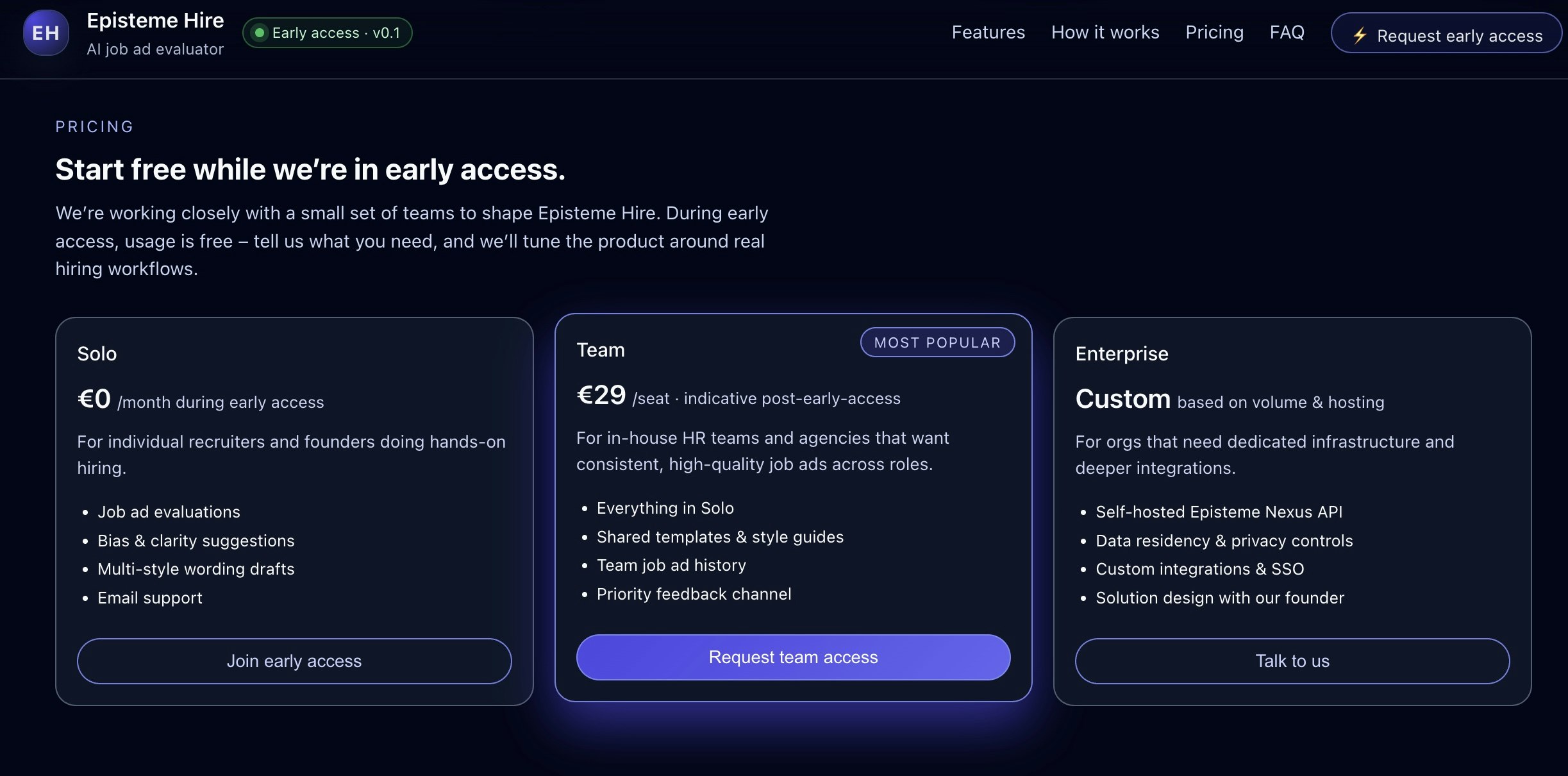 Episteme Hire screenshot 4