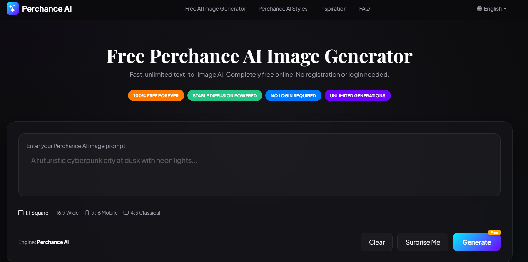 Perchance AI screenshot 1