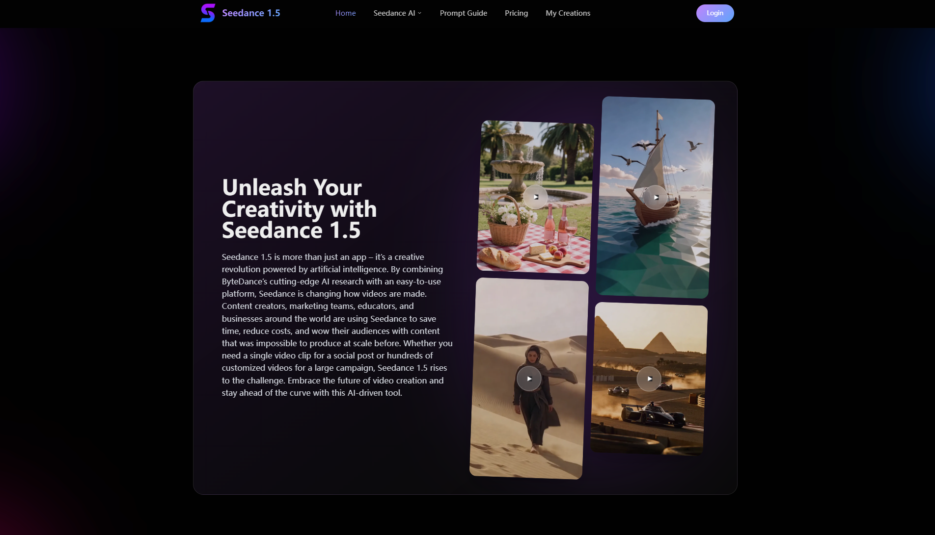 Seedance 1.5 Pro Ai Video Generator screenshot 3
