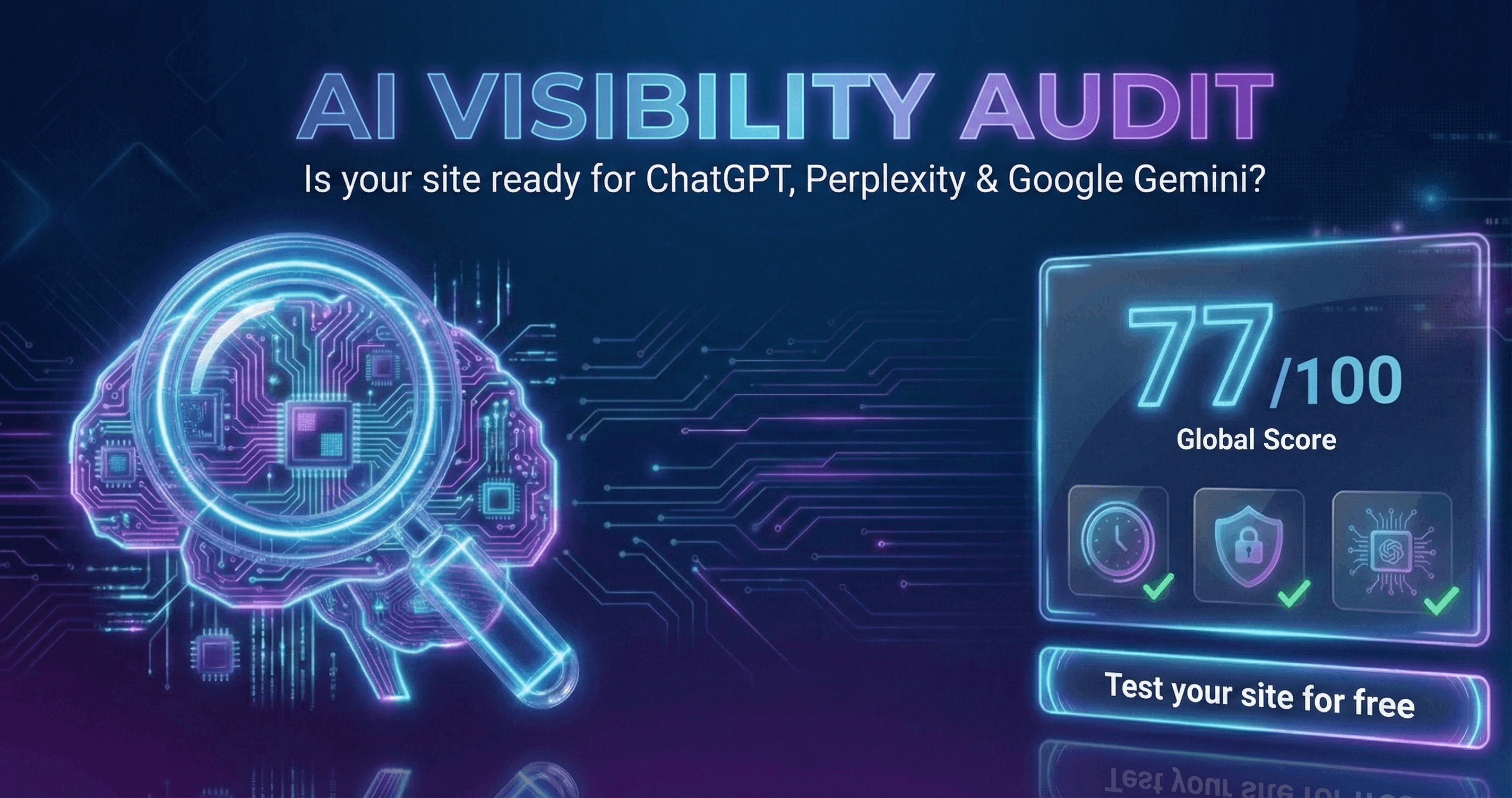 Free AI Visibility Audit screenshot 1