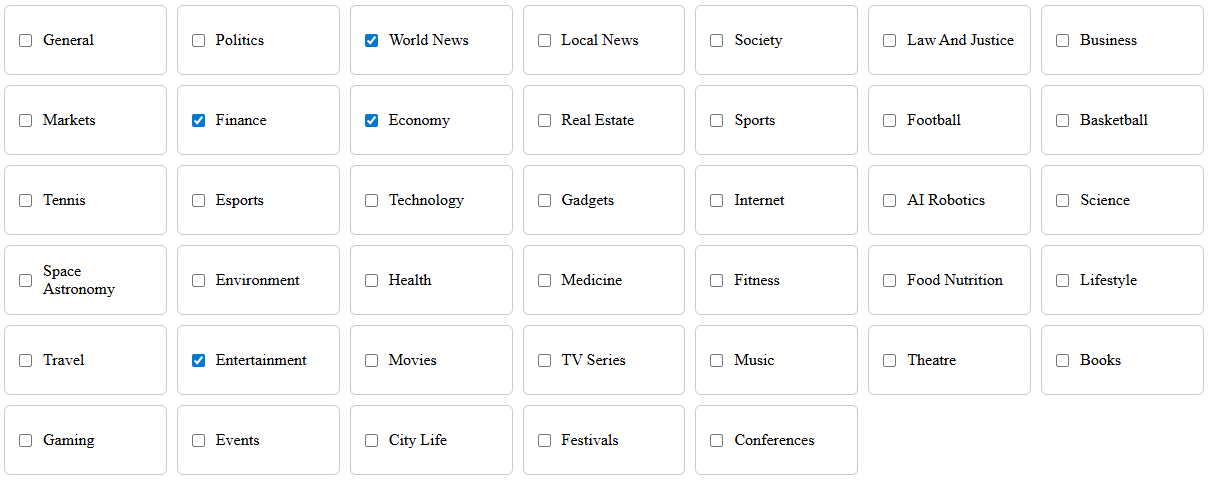Short Globe News screenshot 1
