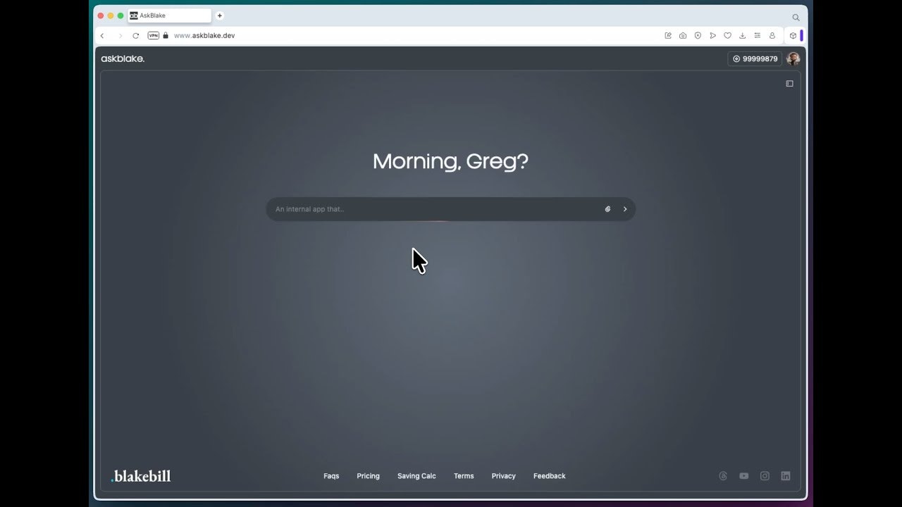 AskBlake screenshot 1