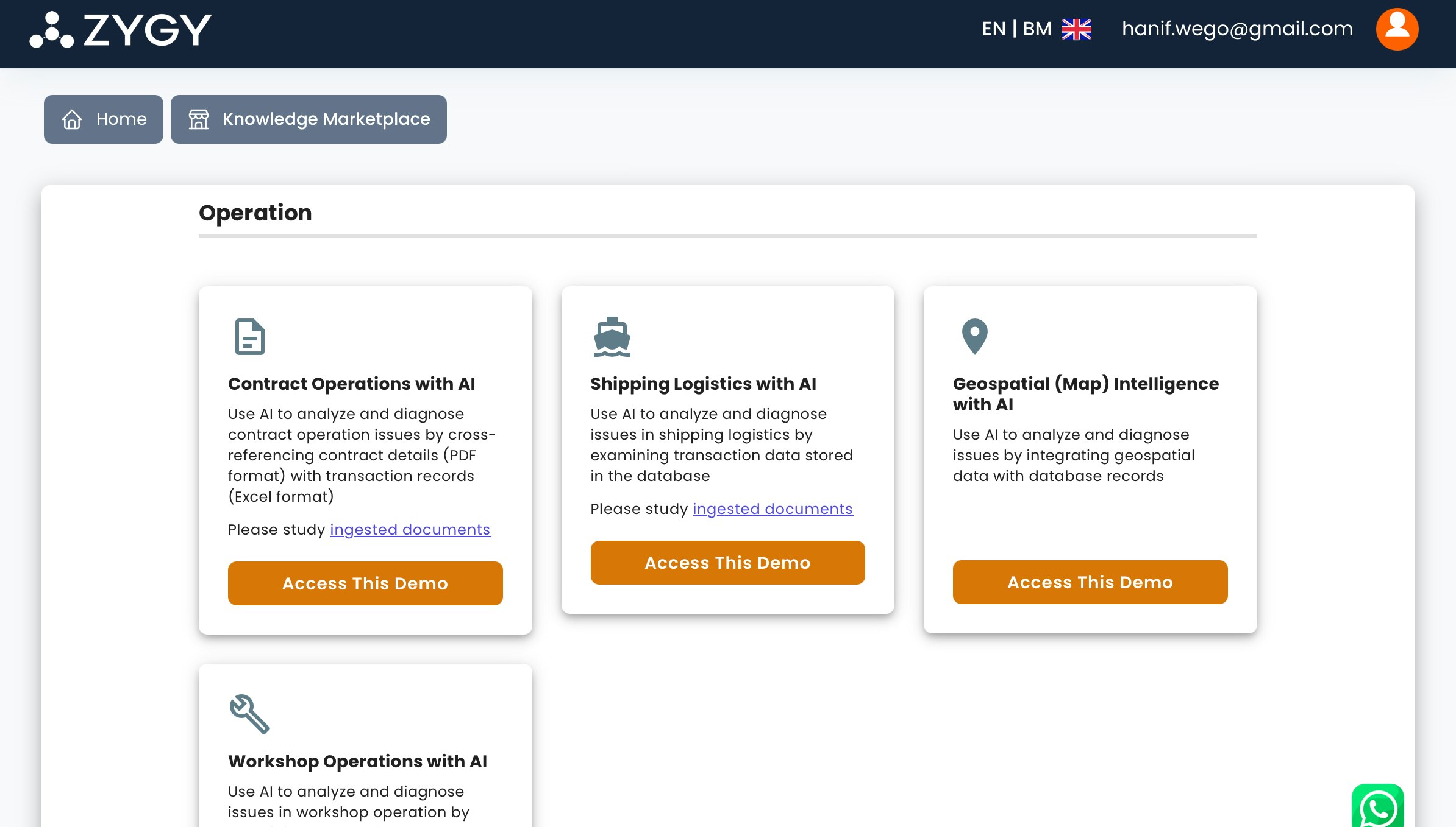 Zygy.com - Ingest Files with AI! screenshot 2