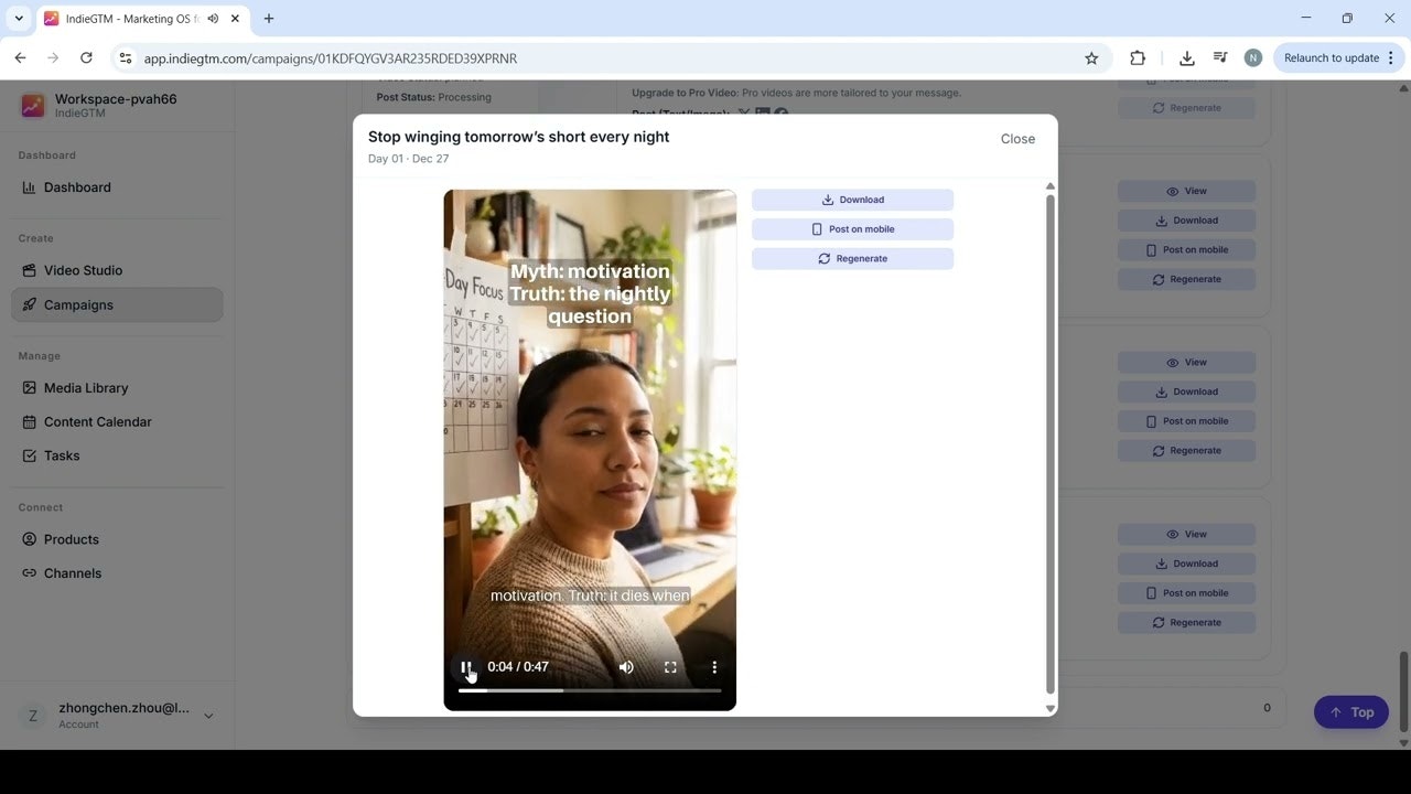 IndieGTM screenshot 3