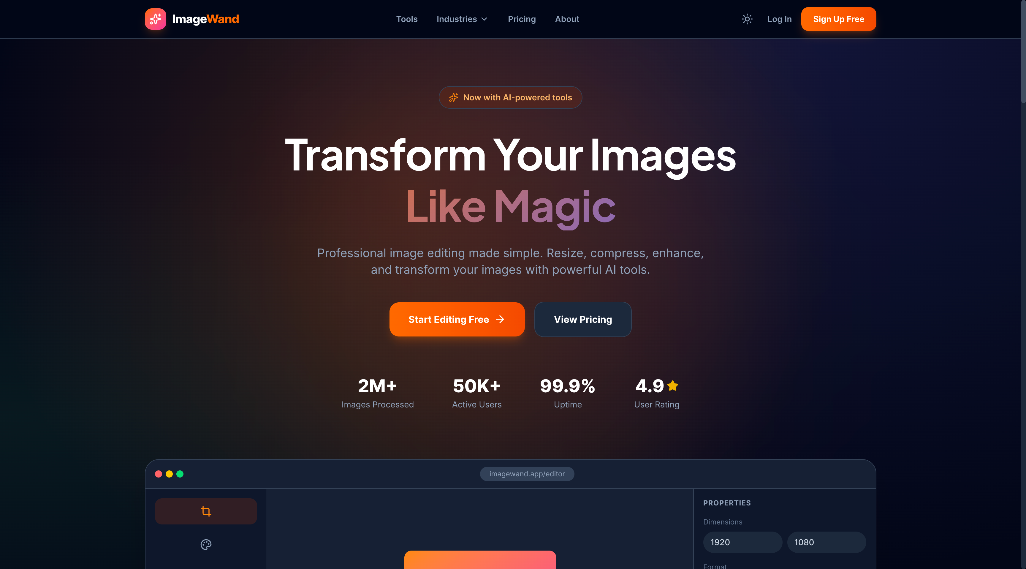 ImageWand screenshot 2