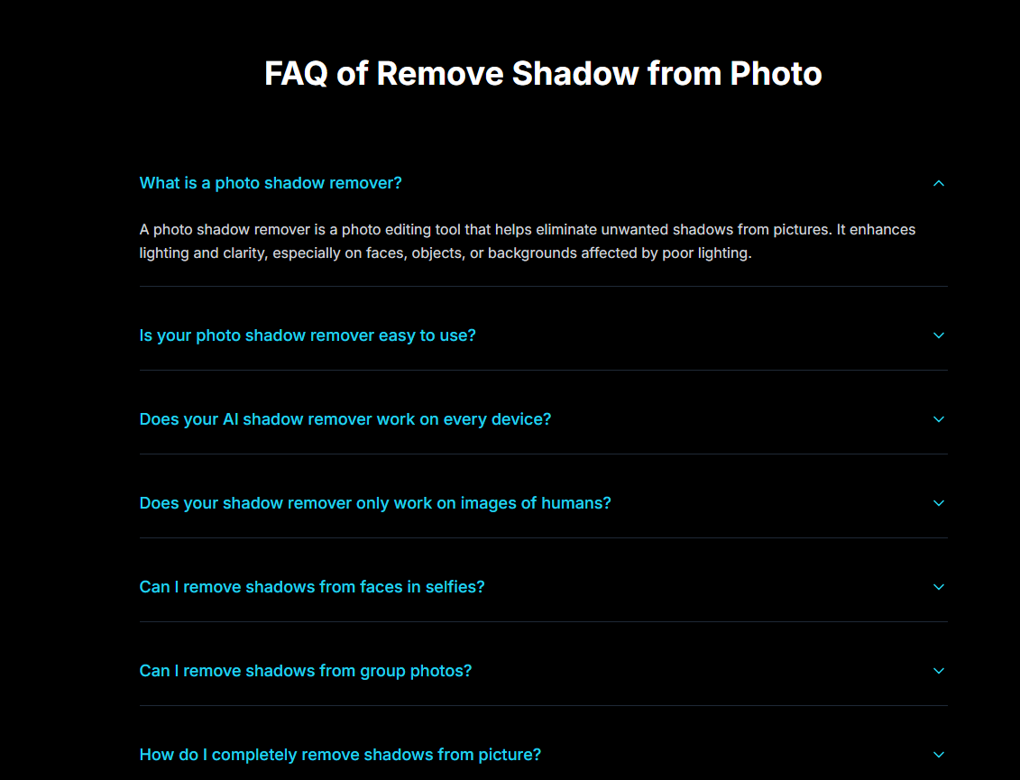 Remove Shadow from Photo screenshot 5