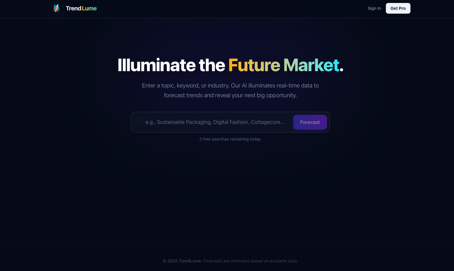 TrendLume screenshot 1