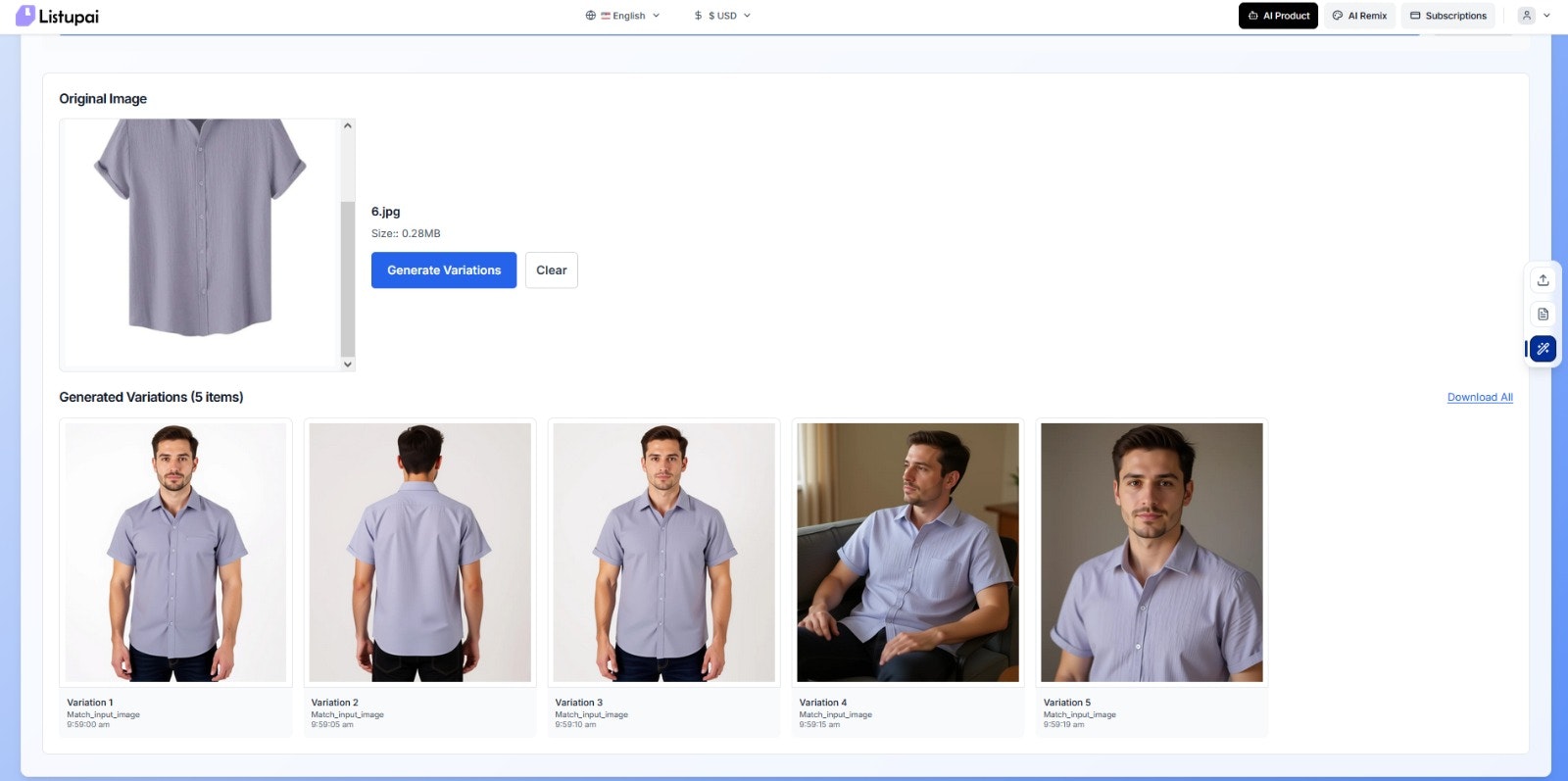 ListupAI screenshot 3