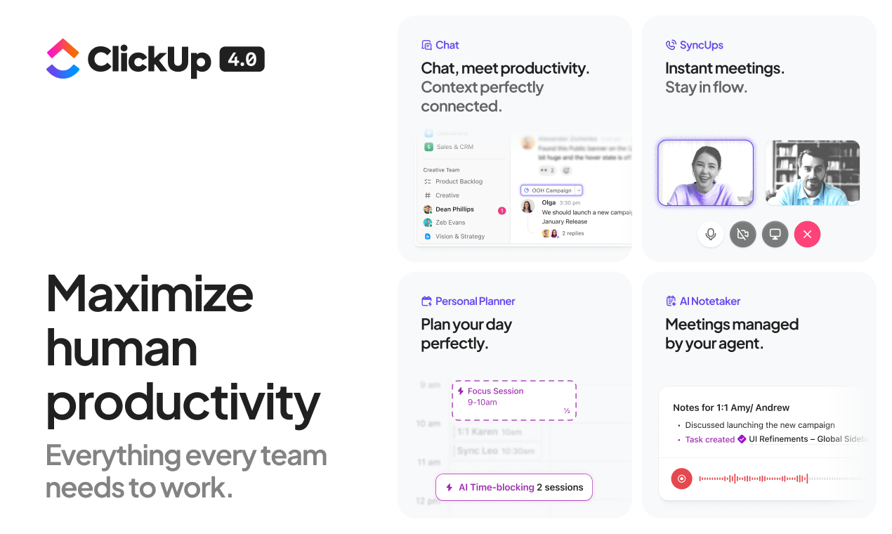 ClickUp 4.0 screenshot 3
