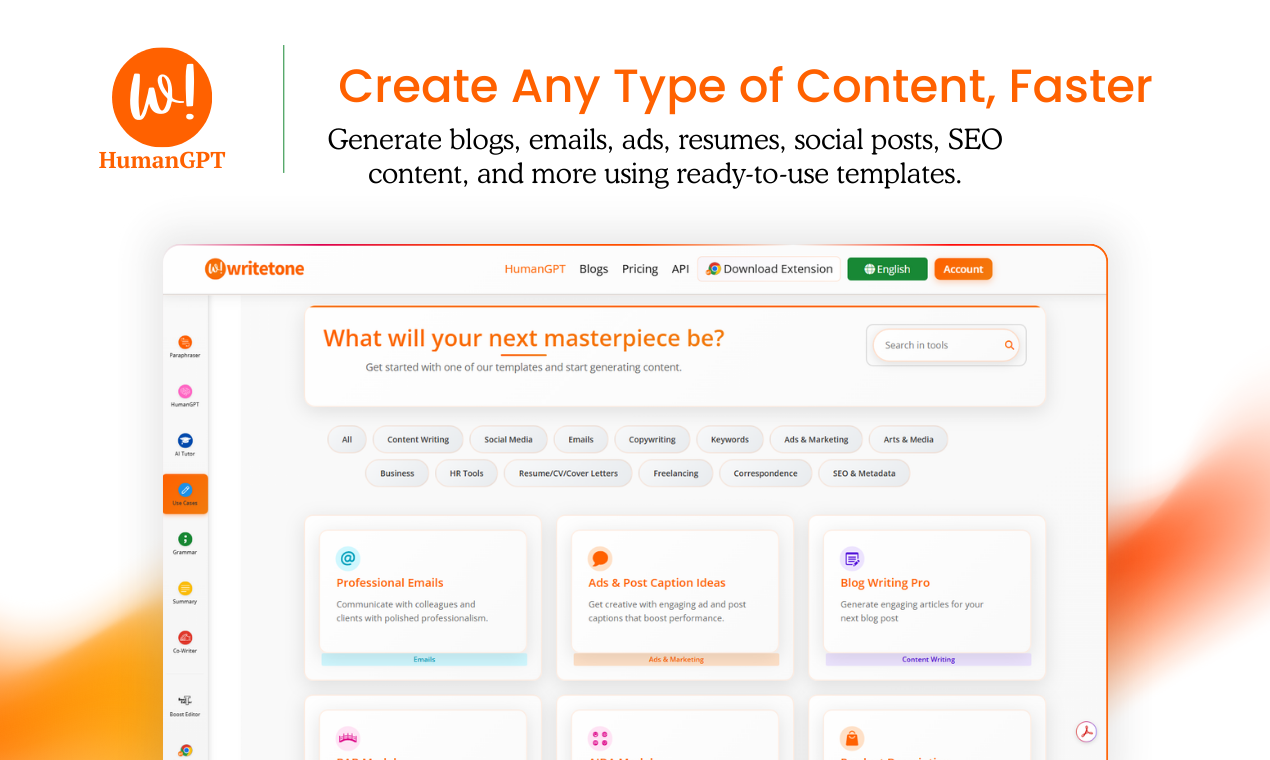 Writetone HumanGPT screenshot 6