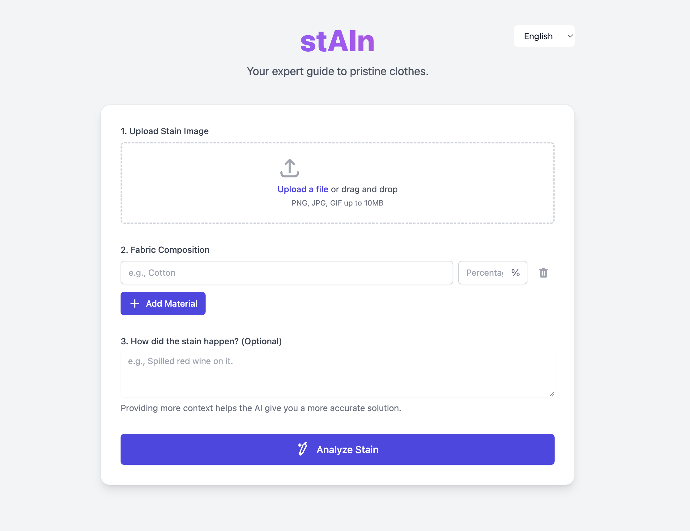 remove stAIn screenshot 1