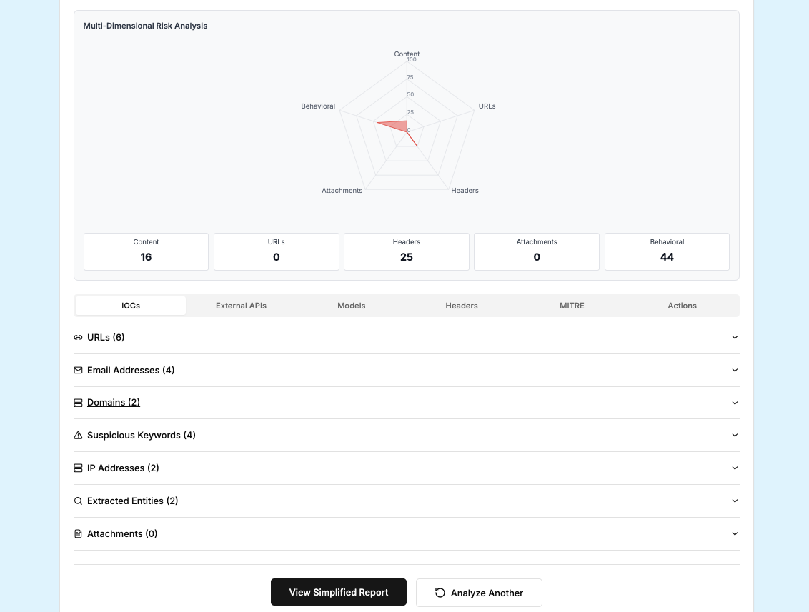Phishing Inspector screenshot 4