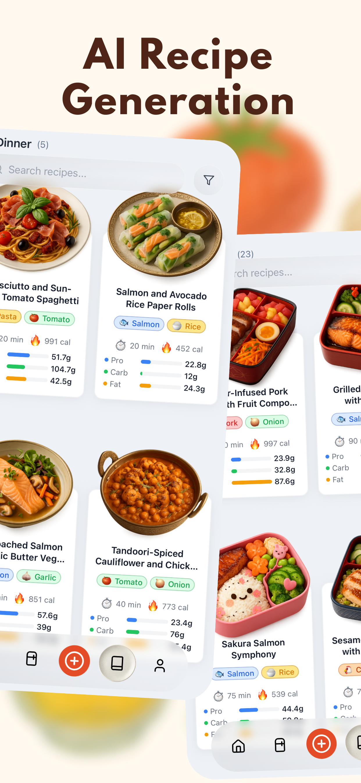 Nosh AI - Recipes & Nutrition (iOS app) screenshot 8