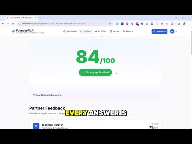 FounderFit AI screenshot 7