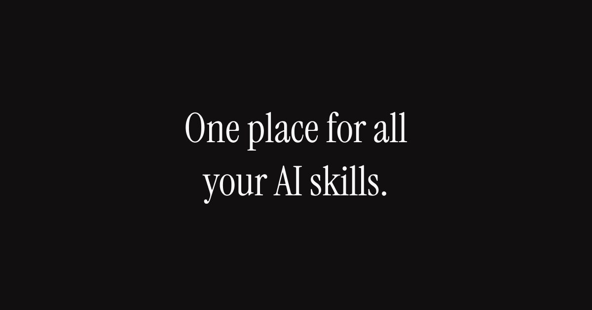 AI Skills Manager screenshot 2