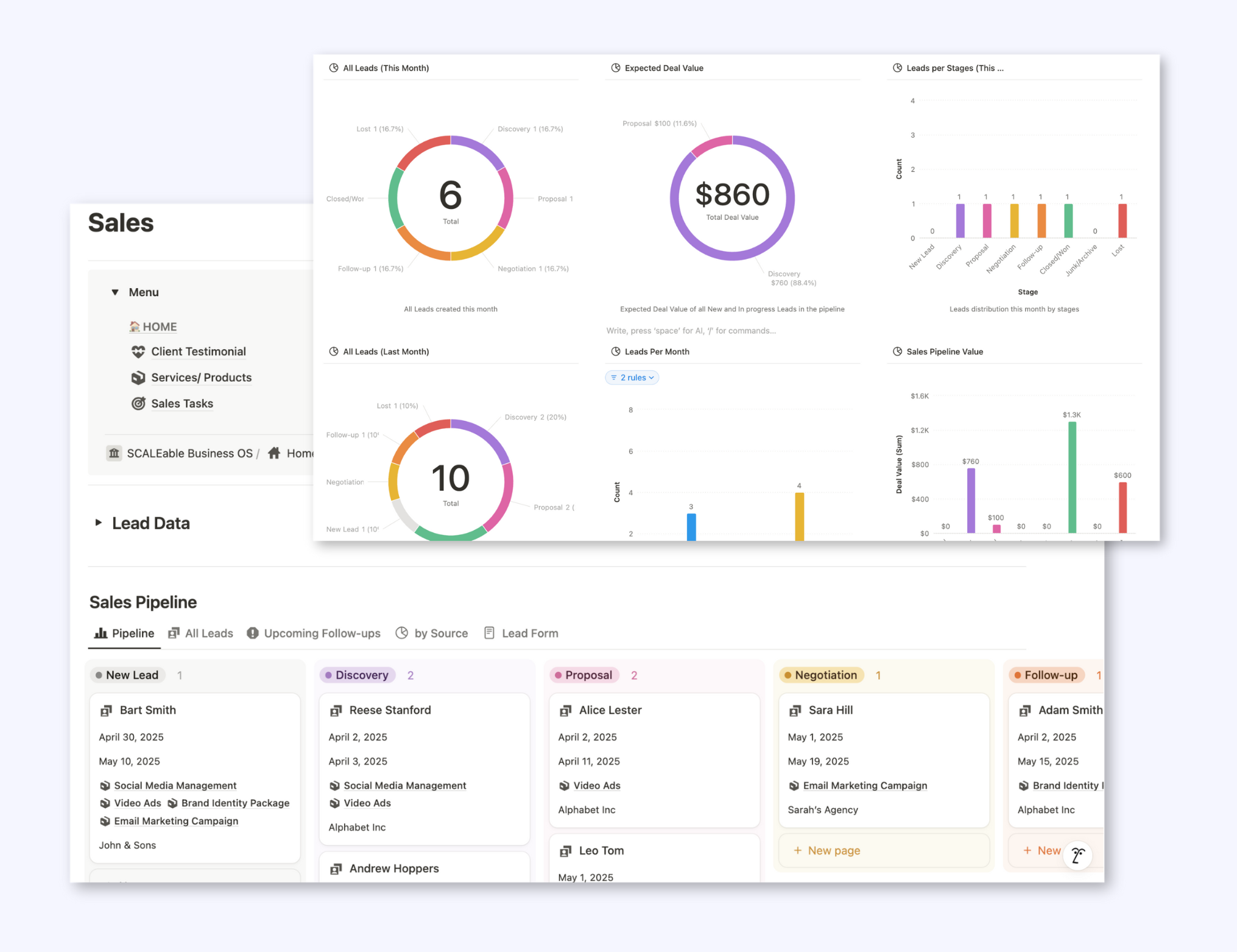 Notion-EOS Business Operating System screenshot 2