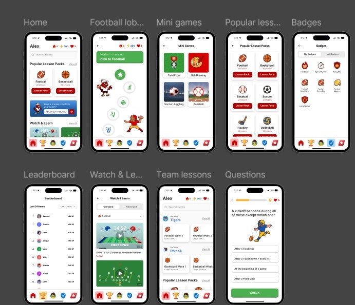 Sportlingo screenshot 1
