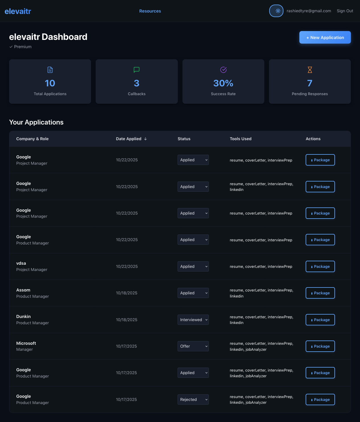 elevaitr screenshot 1