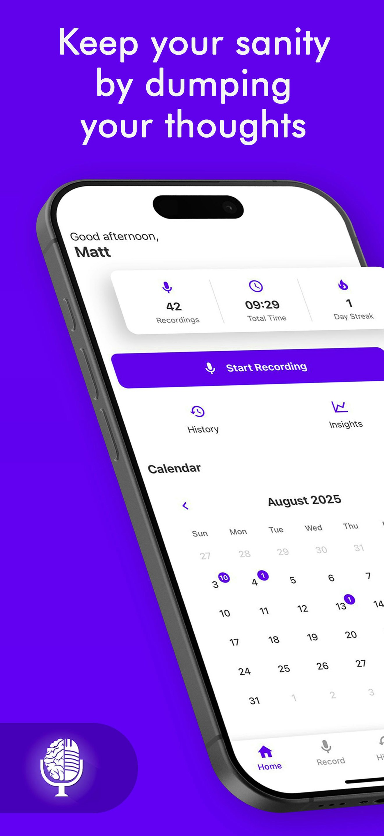 Braindump AI screenshot 1