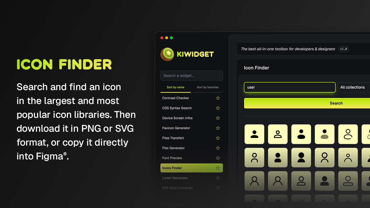 Kiwidget screenshot 4