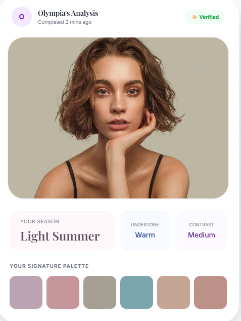 AI Color Analysis screenshot 2