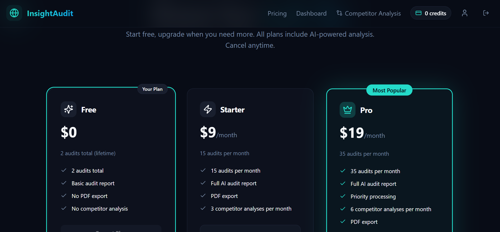 InsightAudit screenshot 3