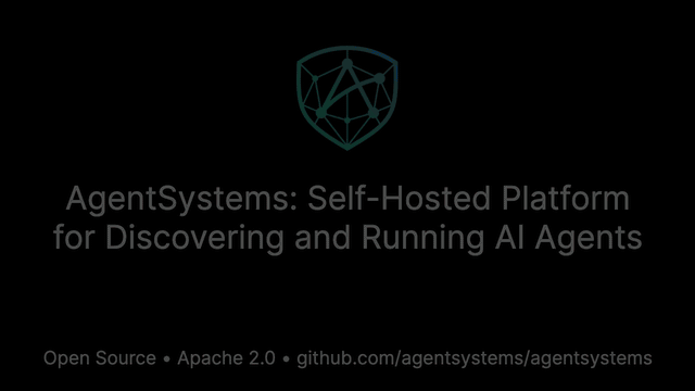 AgentSystems screenshot 1